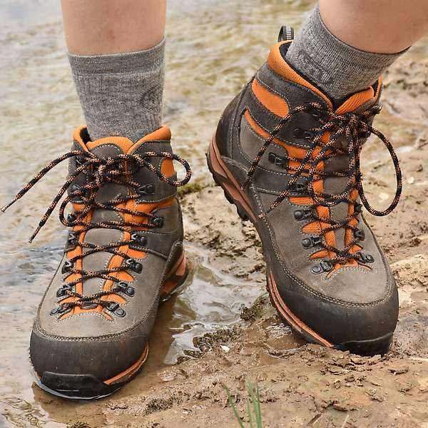 Baikal crew fully cushioned socks - 57% fine merino 6 / 8