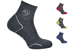 Baikal Quarter cushioned sole socks - 52% fine merino
