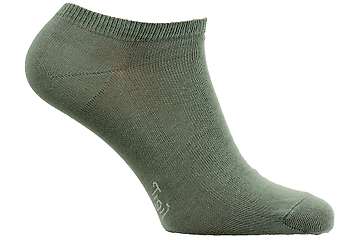 Lot de 2 paires de chaussettes Invisibles - 98% coton bio - unies