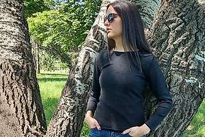 Ženski džemper Belukha O izrez - 100% fina merino vuna - XL