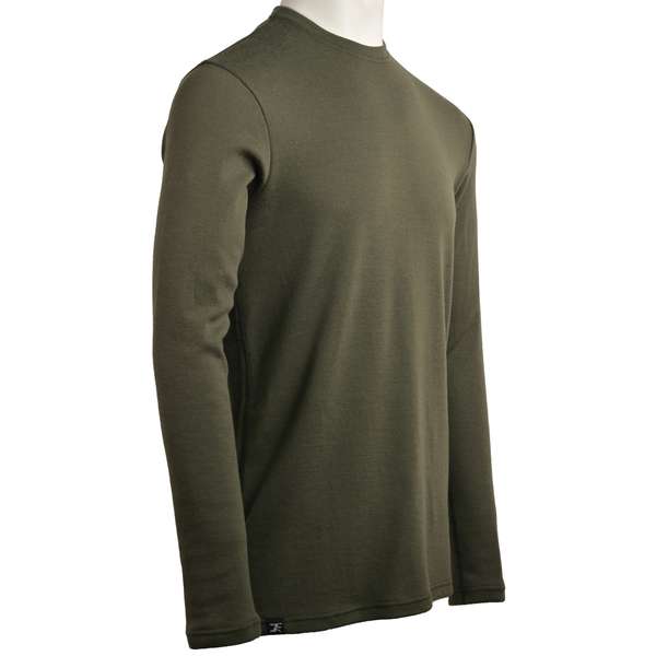 Men's extra warm long sleeve relaxed fit top Altai - 250gsm - 100% merino 2 / 8