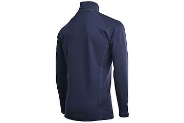 Muška majica zip kragna dugih rukava Altai - 100% ekstra fina merino vuna