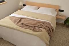 Extra soft and warm to the touch, our organic cotton muslin bedding offers a wonderfully cozy and inviting feel. Its breathable fabric enhances airflow, ensuring a restful and refreshing sleep. It is a whole new level of comfort.