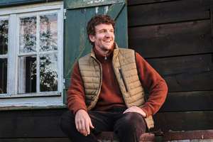 Men’s Ultralight Vest – 150gsm Wool Insulation – 20D Ripstop Shell