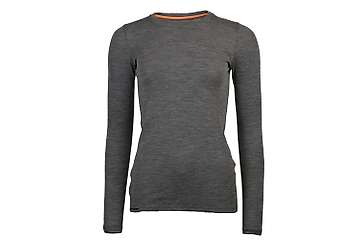Women's long sleeve slim fit top Altai - 100% extra fine merino