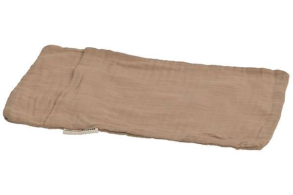 Housse externe en coton bio pour petite bouillotte - 30x18cm 1 / 4