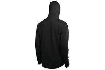 Unisex Merino Wool Active Hoodie with Zipper - Katun - 87% Merino Corespun