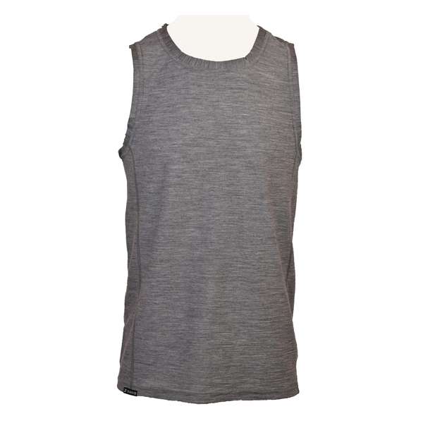 Men's 100% Merino Wool Sleeveless Shirt – Relaxed Fit, 190gsm Jersey 5 / 8