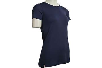 Women's short sleeve slim fit top Altai - 100% extra fine merino