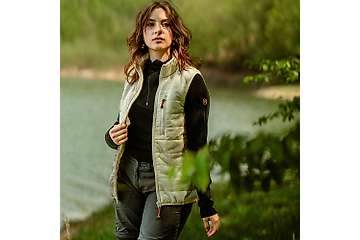 Women’s Ultralight Vest – 150gsm Wool Insulation – 20D Ripstop Shell