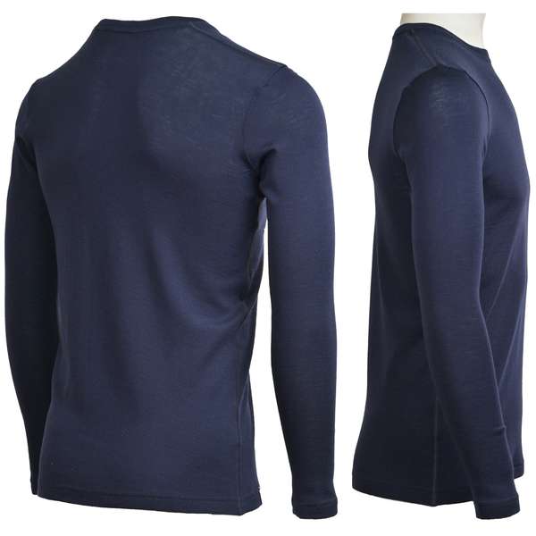 Men's long sleeve slim fit top Altai - 100% extra fine merino 11 / 24