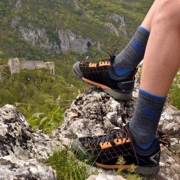 Baikal Crew light socks - 52% fine merino 6 / 7