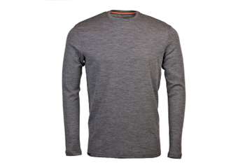 Men's long sleeve relaxed fit top Altai - 100% extra fine merino