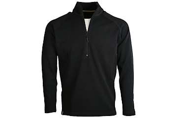 Unisex long sleeve slim fit zip neck top Elbrus - 88% extra fine merino