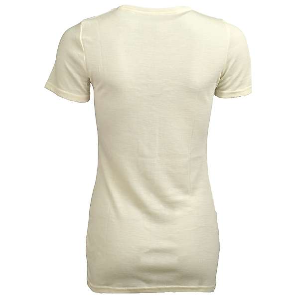 Women's short sleeve slim fit top Altai - 100% extra fine merino 4 / 32