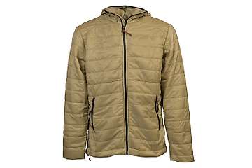 Men’s Ultralight Hooded Jacket – 150gsm Wool Insulation – 20D Ripstop Shell