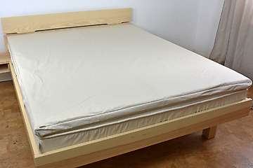 Latex mattress topper 6cm - 100% natural latex
