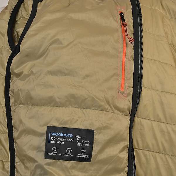 Men’s Ultralight Hooded Jacket – 150gsm Wool Insulation – 20D Ripstop Shell 13 / 16