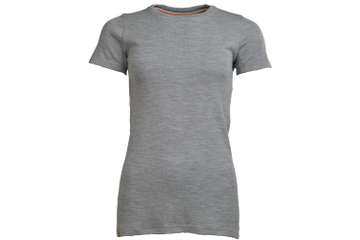 Women's short sleeve slim fit top Altai - 100% extra fine merino