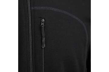 Unisex Merino Wool Active Hoodie with Zipper - Katun - 87% Merino Corespun