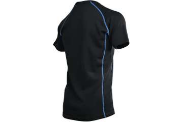 Men's athletic short sleeve slim fit top Altai - 87% extra fine merino core spun