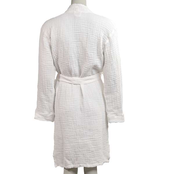Women bathrobe - 100% organic cotton muslin - 4-layer 4 / 5