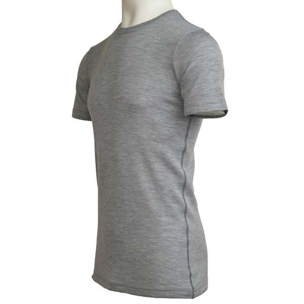 Men's short sleeve slim fit top Altai - 100% extra fine merino 6 / 22