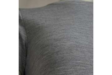 Women's short sleeve slim fit top Altai - 100% extra fine merino