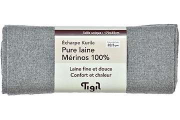 Echarpe Kurile - 100% mérinos (Unisexe)