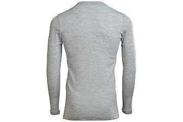 Muška majica dugih rukava slim fit Altai - 100% ekstra fina merino vuna - 3XL