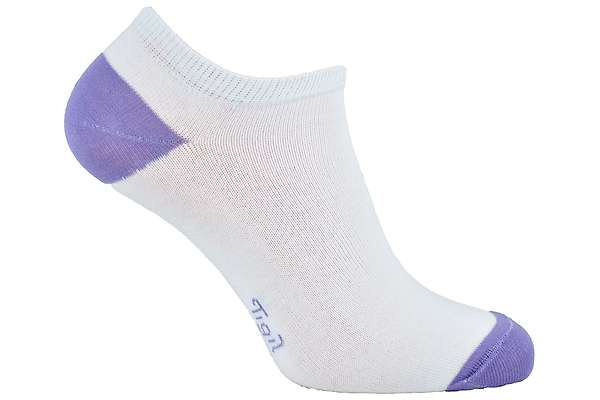 Socks Opala No-show - 98% org. cotton - bicolor - set of 2 pairs 4 / 7