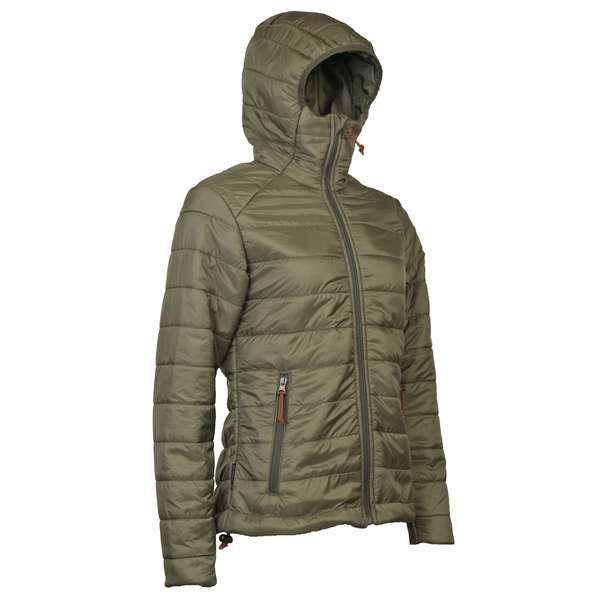 Women’s Ultralight Hooded Jacket – 150gsm Wool Insulation – 20D Ripstop Shell 10 / 18