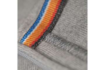 Muška majica zip kragna dugih rukava Altai - 100% ekstra fina merino vuna