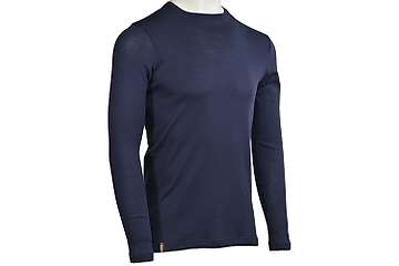 Muška majica dugih rukava slim fit Altai - 100% ekstra fina merino vuna - 3XL