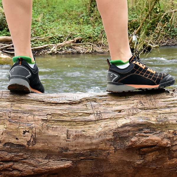 Koslan socks No-show cushioned sole (Set of 2 pairs) - 65% organic cotton 6 / 7