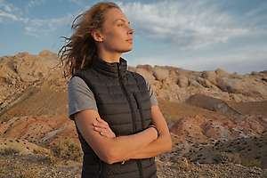 Women’s Ultralight Vest – 150gsm Wool Insulation – 20D Ripstop Shell