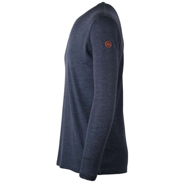 Men's long sleeve relaxed fit top Ural - 50% merino / 50% Tencel 3 / 13