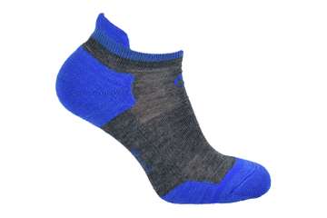 Baikal No-show cushioned sole socks - 52% fine merino