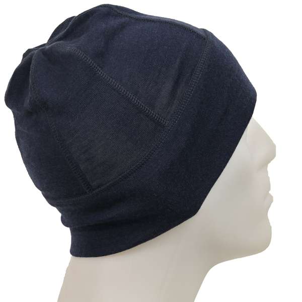 Lightweight beanie Altai - 100% extra fine merino - 23x20cm - Unisex 14 / 17