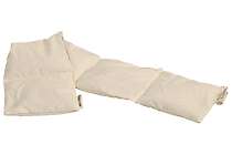 Bouillotte sèche tour de cou 72x15cm en graines de lin bio