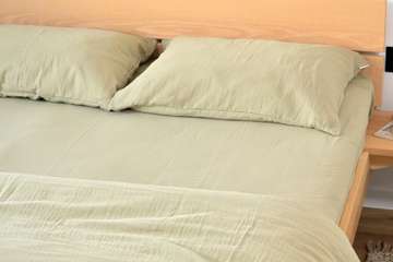100% Organic Cotton Muslin Pillowcase