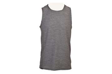 Men's 100% Merino Wool Sleeveless Shirt – Relaxed Fit, 190gsm Jersey