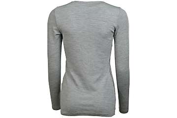 Ženska majica dugih rukava slim fit Altai - 100% ekstra fina merino vuna