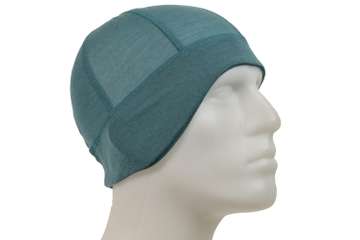 Lightweight beanie Ural ears extension - 50% Merino/50% Tencel - 23x23cm - Unisex