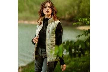 Women’s Ultralight Vest – 150gsm Wool Insulation – 20D Ripstop Shell