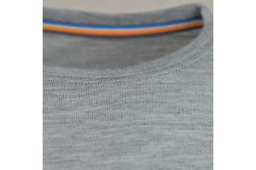 Muška majica dugih rukava slim fit Altai - 100% ekstra fina merino vuna