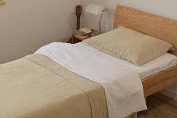 100% Organic Cotton Muslin Pillowcase